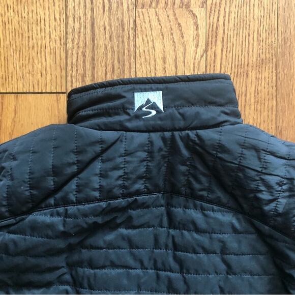Storm Creek Front Runner Quilted Insulated Pockets Black Jacket Women's Size L - Picture 10 of 13